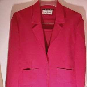 VINTAGE Valentino Miss V Rose Suit